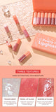 Complete Your Look with This 10-Piece Cute Orange Shimmer Lipstick and Lip Gloss Set Make Up