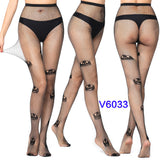 Jacquard Fishnet Stockings Cosplay Sexy Stockings Spider Web Pants Pantyhose
