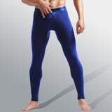 Men's Bullet Separation Long Johns Modal Elastic Slim Bag Leggings Basic Style Autumn Winter Youth Warm-Keeping Pants