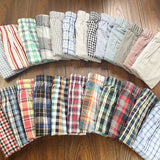 Pantalon Arrow Sous-vêtements Amples pour Hommes Vêtements de Maison en Coton pour Jeunes d'été pour Hommes à la Mode Pantalons de Pyjama Boxer Short Respirant grande Taille