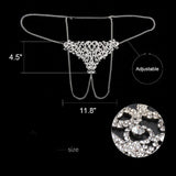 Exaggerated Pattern Rhinestone Body Chains Set Accessories Body Chain