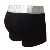 A marca AM Right Men's Shorts de 5 cm de largura, de volta traceless. Calcinhas de Calções de Menino / Boxers Briefs Underwear Blue Star