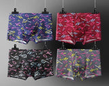 Brand Am Right Men's Underwear Boxer Briefs 4 piece / New Style Men's Normal Shorties & Boyshorts Panties / Boxers Underwear / Briefs Underwear